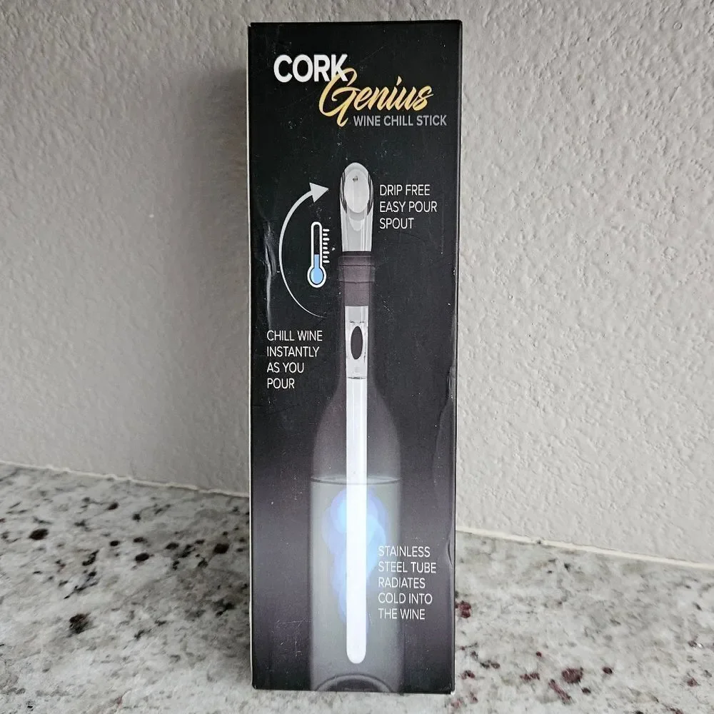 Cork Genius Wine Chill Stick